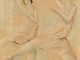 an image of a painting of two dancers in a dance pose