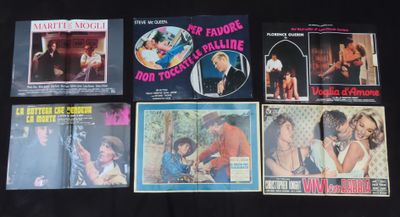 [CINEMA] Lot d'environ 140 affiches de cinéma italiennes (fo…
