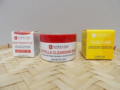 Erborian : démaquillant fondant en baume 80g., Yuza Cure, correcteur d - Photo 1