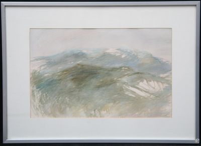 une image d'une image d'une peinture dans un cadre
