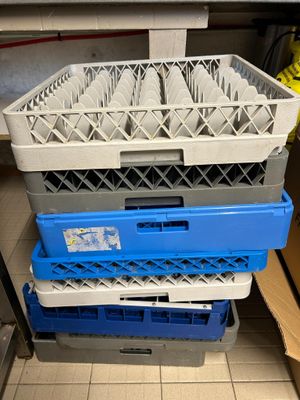 Lot de 8 paniers pour lave-vaisselle. - Photo 1