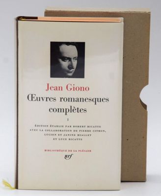 the book cover of jean giano ' s novel, clavites romanesques complete