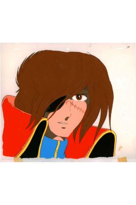 an image of a cartoon of a man with long hair and a red cape
