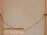 an old picture of a piece of paper with a piece of writing on it