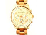Montre pour femme Michael Korsch avec bracelet et cadran dorés