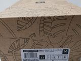 a box with a label on it sitting on a table