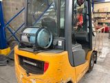 an image of a forklift in a warehouse