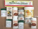 une boîte sur laquelle figurent divers produits