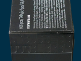 a black box that has a label on it