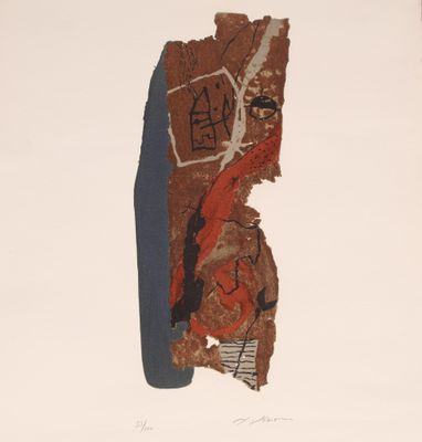 l'image d'une feuille de papier sur laquelle figure une peinture