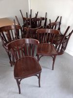 12 chaises bistrot en bois (Gde salle restaurant) (photo 2)