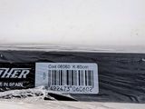 a close up of a barcode on a plastic wrapper