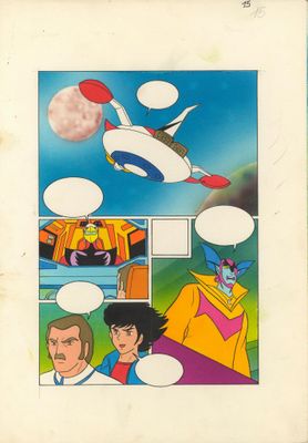 l'image d'une illustration tirée d'une bande dessinée représentant un homme et une femme