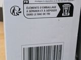 a label on the back of a refrigerator door
