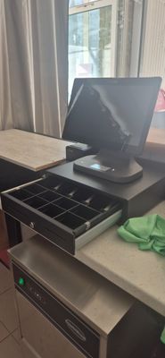 a kitchen with a stove, oven, microwave, and dishwasher in it