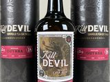 three bottles of devil ' s gurnal and a canister of devil ' s gurnal