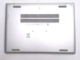 a silver laptop that is sitting on a table