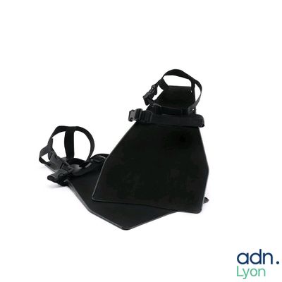 an image of a pair of diving fins on a white background