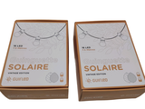 lot de deux boîtes de guirlandes lumineuses Solare sur fond blanc