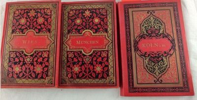 PHOTOGRAPHIES : ensemble de 3 albums touristiques de photos …