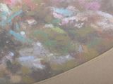 a picture of a painting on the wall of a room