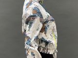 an image of a sculpture of a person wearing a hoodie