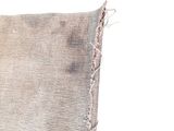 a piece of fabric that has been stitched together