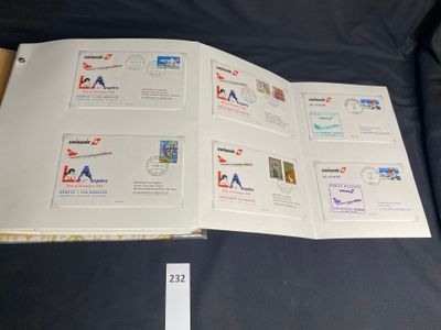 a book with a lot of stamps on it