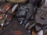 many different types of wooden items on the table