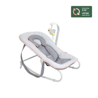 Le transat pour bébé est conçu pour être utilisé comme fauteuil à bascule