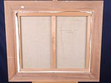 an image of a picture frame with a drawing on it on a easel
