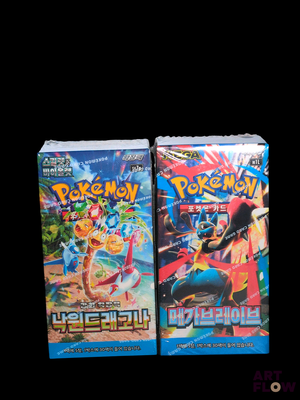 deux boîtes de jeux de cartes Pokémon sur fond noir