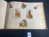 an open book with pictures of fairy characters on it
