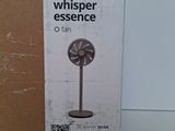 a box with a fan inside of it sitting on a table