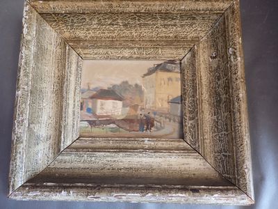 une image d'un tableau sur le mur d'une pièce