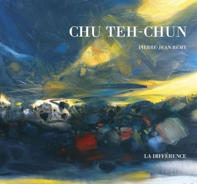 the cover of the book chu teh - chun, featuring a painting of a landscape