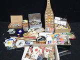 a lot of items that are sitting on a table