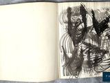 a book with a drawing of a man and a woman on it