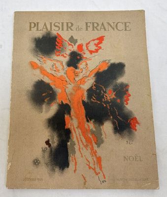 un vieux livre sur lequel figure l'image d'un ange