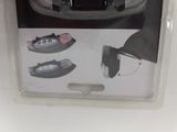 a black and white picture of a car in a box