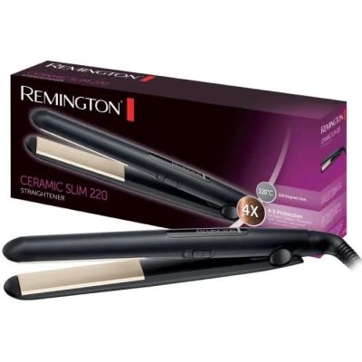 a close up of a box of hair straightens on a white background