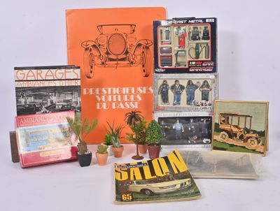 beaucoup de livres et de magazines sur la table