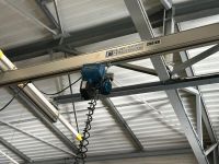 2 monorails DEMAG avec palan 250 kg