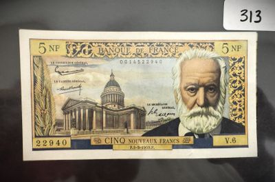 un vieux billet de banque sur lequel figure l'image d'un homme barbu