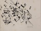 an image of a black and white drawing of a city