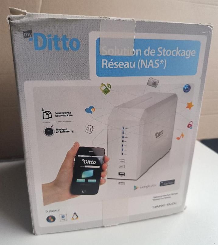 Serveur de stockage réseau (NAS) de marque DANE-ELEC, modèle…