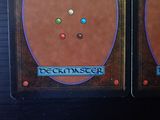 two decks on the back of a card game