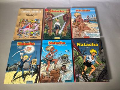 la collection complète des bandes dessinées Nacha