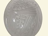 an image of a glass plate with a design on it