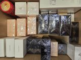 many boxes of soaps and soap bars on the table